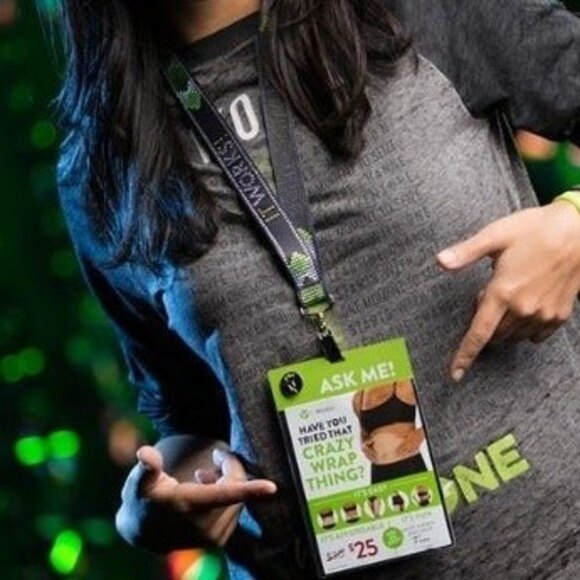 It Works Crystal Studded Lanyard - Picture 3 of 3